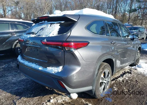 2021 Toyota Highlander Xle из США, поврежденный, VIN 5TDGZRBH5MS084959